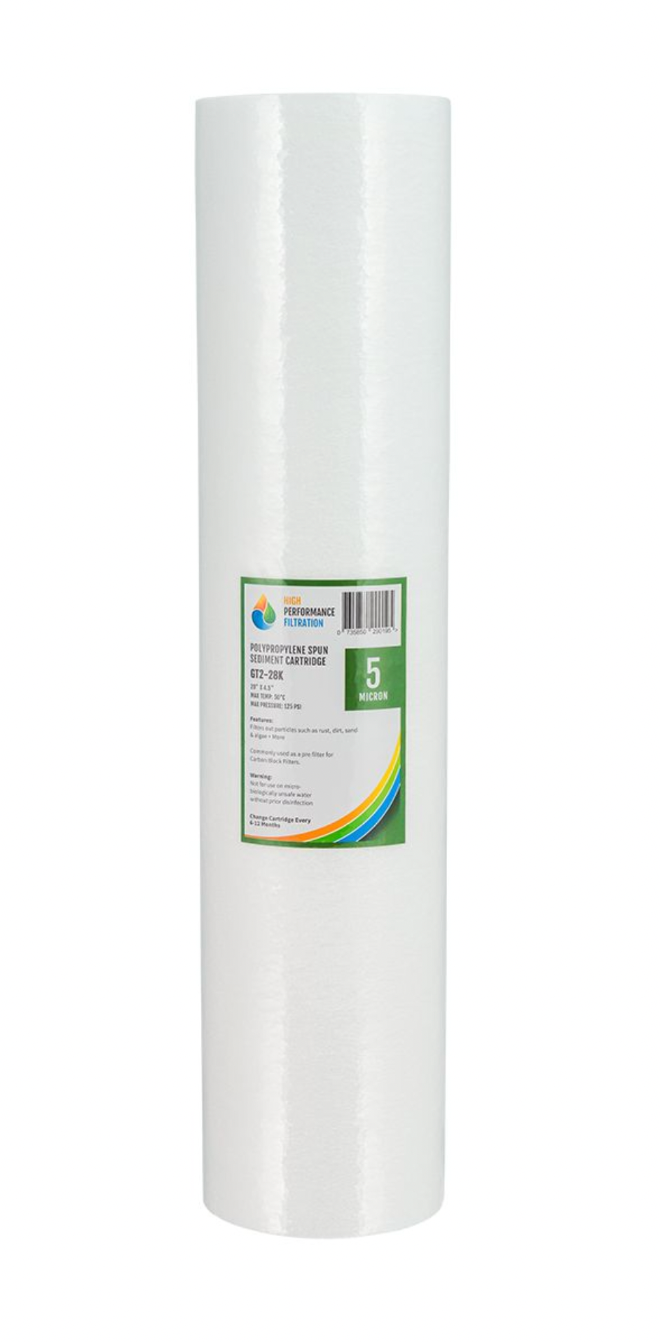 5 MICRON POLY SPUN DIRT SEDIMENT WATER FILTER 20" X 4.5"