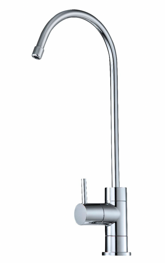 Chrome Modern Goose Neck Drinking Water Tap