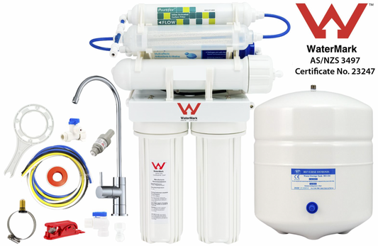 The Original 7 Stage High Alkaline Magnesium & Hydrogen-rich Undersink Reverse Osmosis Water Filter System
